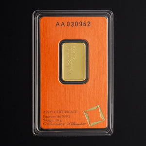 СПЕЧЕЛИ 10 гр. Златно Кюлче Valcambi Швейцария